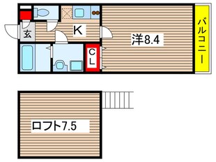 サンレジデンスの物件間取画像